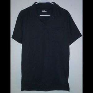 Black Mens Under Armour polo